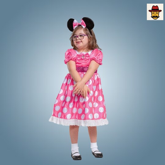 Disney Minnie Mouse Adaptive Pink Costume with Headband | Michaels Disney Minnie Mouse Adaptive Pink Costume with Headband | Michaels